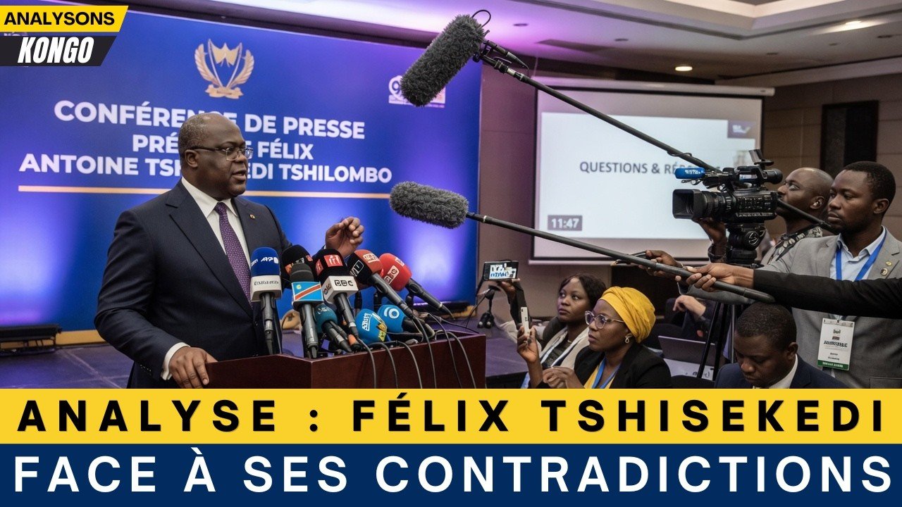 🚨🔥 Analyse Félix Tshisekedi face à ses contradictions 🇨🇩⚠️
