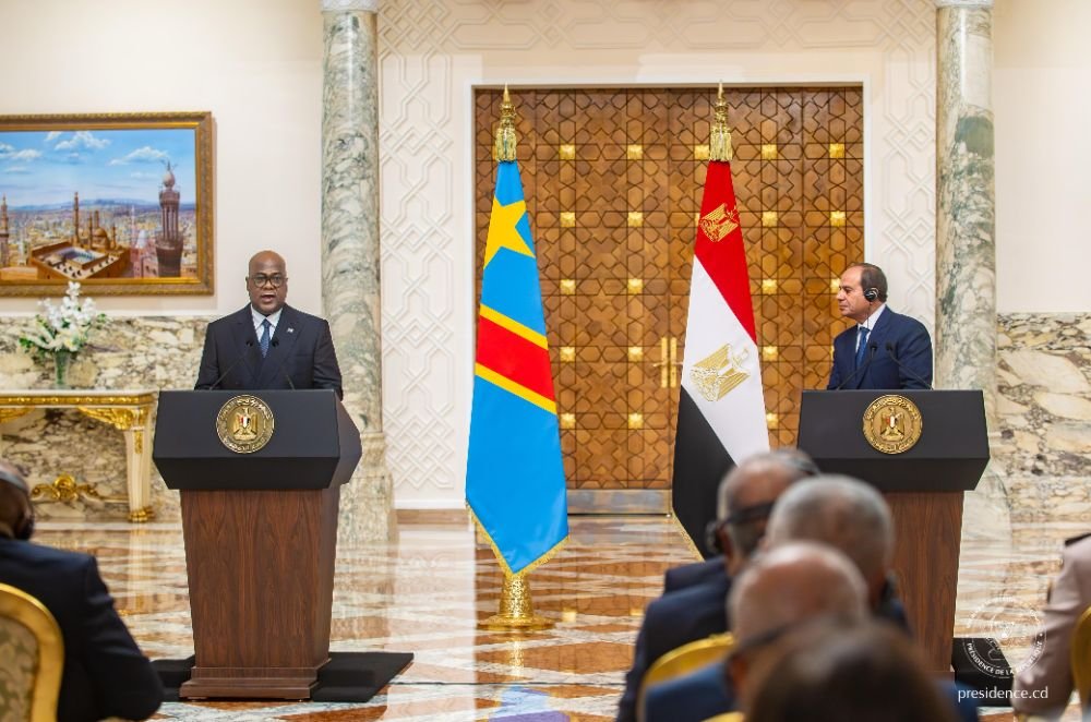 RDC – Égypte : Tshisekedi et Al-Sissi ouvrent une nouvelle ère de coopération stratégique entre Kinshasa et Le Caire